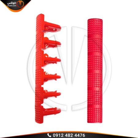 سری چسبی قطاری ژله ای قرمز صافکاری بدون رنگ مدل (باریک و هلالی)