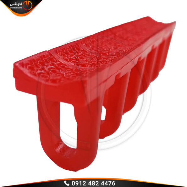 سری پلاستیکی چسبی قطاری ژله ای قرمز صافکاری مدل (باریک و فرورفته) - اتولکس