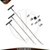 rod steel 3pcs 1 میله صافکاری استیل (پاسلانماز) 3 عددی با 8 سری فولادی - اتولکس