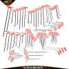 72PCS 2 میله صافکاری طرح سوئدی اتولکس 72 پارچه (5 سال ضمانت)