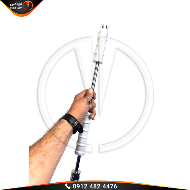 147 ضربه زن فولادی متوسط طوسی